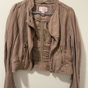 H&M Tan Utility Jacket for Women